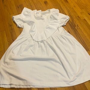 White dress ,fancy,